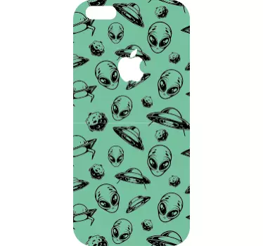 Sticker iphone außerirdische kosmische reise - TenStickers