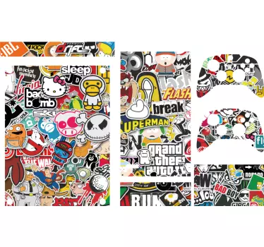 Xbox Folie Graffiti-originalsymbole - TenStickers