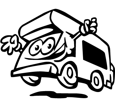 Fröhlicher Wohnwagen Sticker - TenStickers