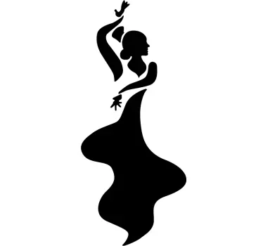 Flamenco Aufkleber - TenStickers