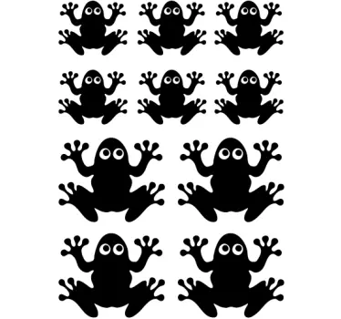 Frösche Sticker - TenStickers