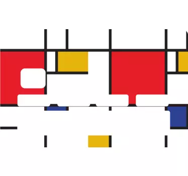 Kreditkarte aufkleber geometrisches muster - TenStickers