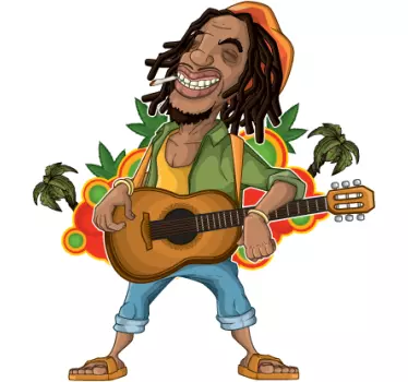 Wandtattoo Jamaika - TenStickers