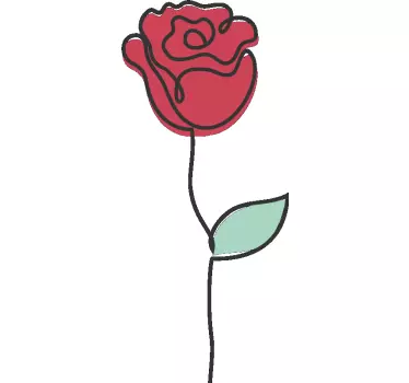 Schaufenster folie stilisiertes rosenblütenmuster - TenStickers