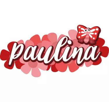 Wandtattoo kinderzimmer individuelles schmetterlingsdesign - TenStickers