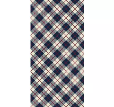 Folie kühlschrank checked wrap - TenStickers