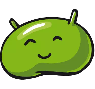 Laptop Aufkleber Android Comic - TenStickers
