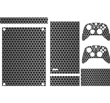Xbox skin mit wabenstruktur - TenStickers