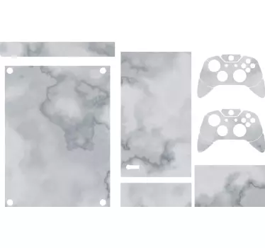 Xbox Folie Weiße marmorstruktur - TenStickers
