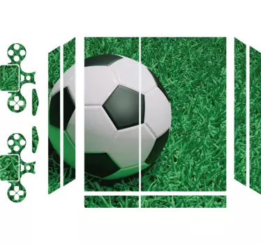 PS4 Aufkleber fußball-design - TenStickers