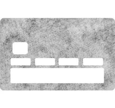 Kreditkarten Sticker Original grunge graue steinstruktur - TenStickers