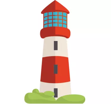 Wandtattoo Kinderzimmer Maritim Leuchtturm Marine - TenStickers