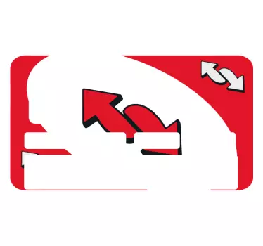 Uno Reverse Kreditkarten Aufkleber - TenStickers