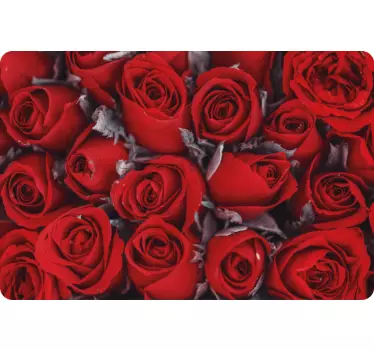 Laptop Aufkleber wunderschönes rosenarrangement - TenStickers
