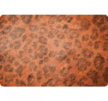 Laptop Aufkleber bezug mit leopardenmuster - TenStickers
