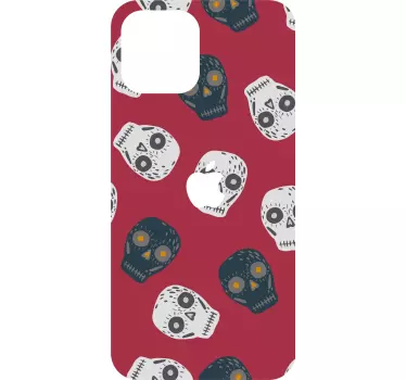 Sticker IPhone totenkopf-emblem - TenStickers