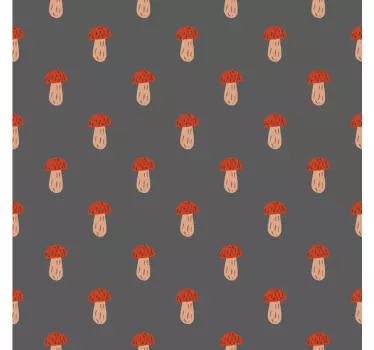 Folie Kühlschrank auflage mit pilzmuster - TenStickers