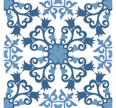 Bordüre selbstklebend elegantes blumenkonzept - TenStickers