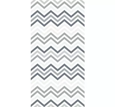 Folie Kühlschrank wickeltuch mit chevron-muster - TenStickers