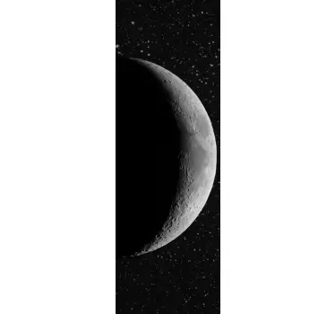 Mond foto kühlschrank folie - TenStickers