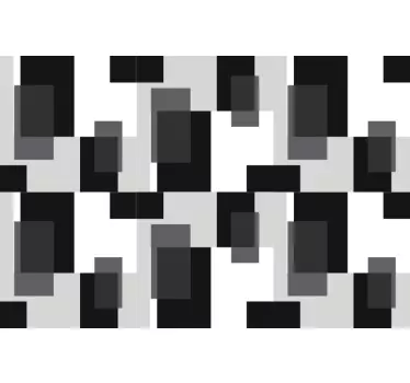 Laptop Aufkleber abstrakte schwarze formen - TenStickers