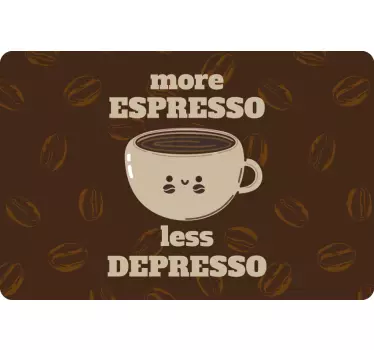 Laptop Aufkleber mehr espresso - TenStickers