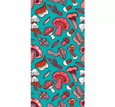 Sticker IPhone pilze fantasie - TenStickers
