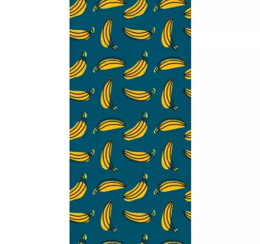 Sticker IPhone bananenmuster - TenStickers