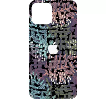 Sticker IPhone botanisches blattmotiv - TenStickers