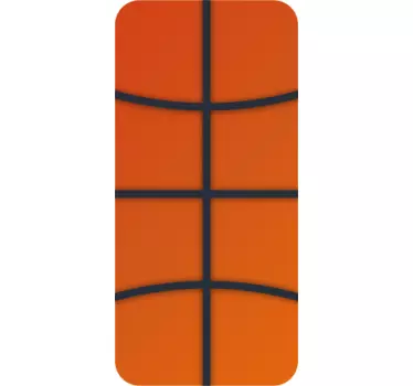 Sticker IPhone basketball-muster - TenStickers