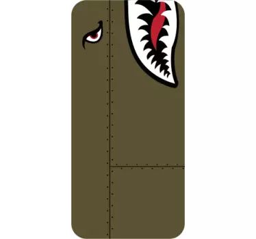 Sticker IPhone wildes hai-design - TenStickers