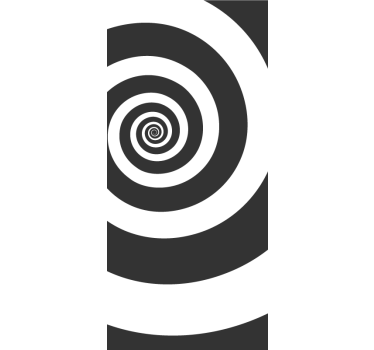 Folie Kühlschrank spiralüberzug - TenStickers