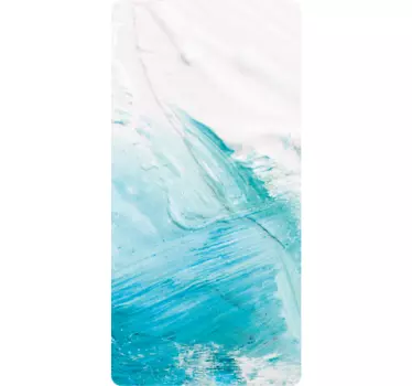 Sticker IPhone aqua wave blend - TenStickers