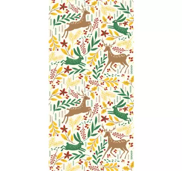 Folie Kühlschrank von der natur inspirierte motive - TenStickers