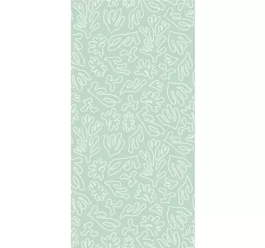 Folie Kühlschrank botanischer arrangementstil - TenStickers