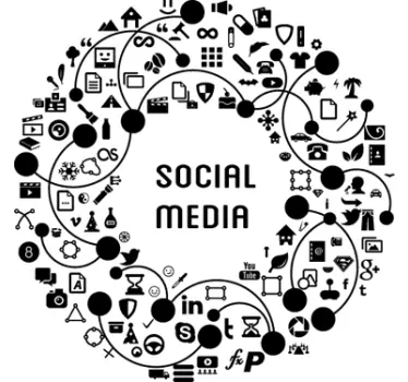 Social Media Sticker - TenStickers