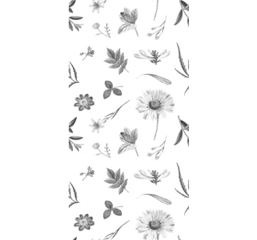 Folie Kühlschrank botanischer beschützer - TenStickers