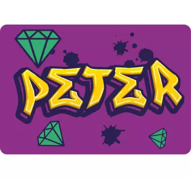 Laptop Aufkleber graffiti-kunst, benutzerdefinierte kunst - TenStickers
