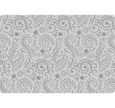 Laptop Aufkleber elegantes florales element - TenStickers