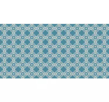 Möbelfolie antikes blau-weißes Muster - TenStickers