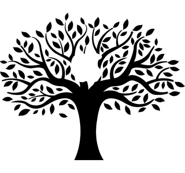 MacBook Aufkleber Baum - TenStickers