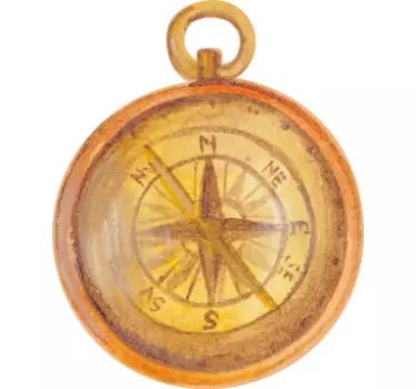 Wohnmobil aufkleber vintage navigationswerkzeug - TenStickers