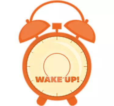 Wecker Uhr Aufkleber - TenStickers