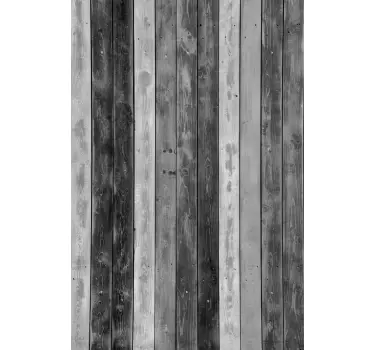 Folie tür mit holzpaneelstruktur - TenStickers