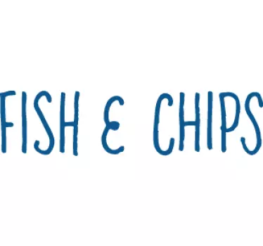 Wandtattoo fish and chips - TenStickers