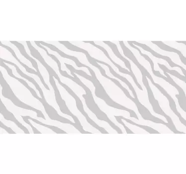 Klebefolie für Möbel Hellgraues zebramuster - TenStickers