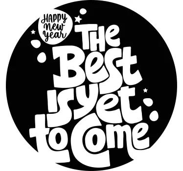 Schaufenster folie neujahrs inspiration - TenStickers