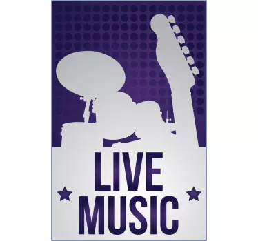 Aufkleber Life Music - TenStickers
