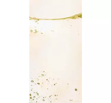 Folie duschkabine eleganter wasserspritzer - TenStickers