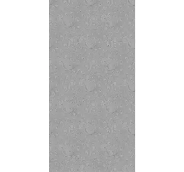 Folie kühlschrank mit anmutigem wirbelmotiv - TenStickers